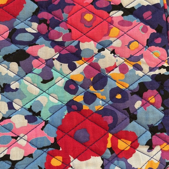 Vera Bradley Impressionista Shoulder Crossbody Bag 💜💙🩵 Colorful ❤️🩷🧡🖤 - Picture 11 of 13